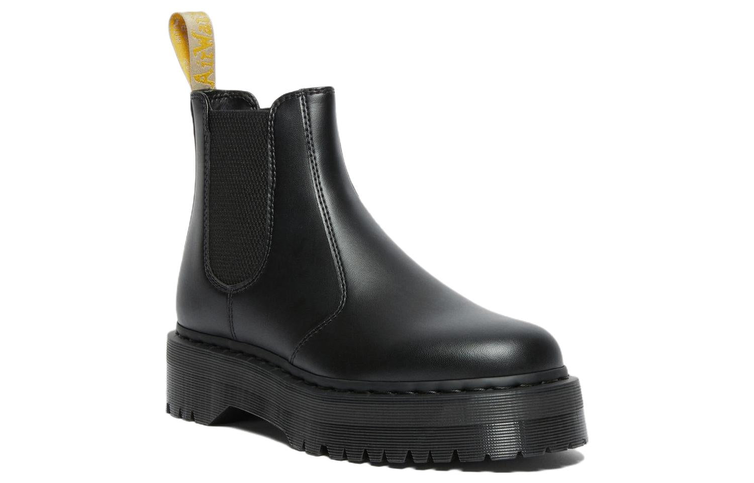 Мужские ботинки челси Dr.Martens 2976 Vegan из веганских материалов на платформе, черный — фото 2
