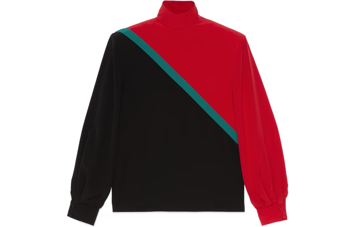 

Рубашка женская красная/черная Gucci, красный/черный