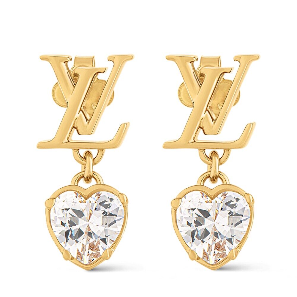 

Серьги LV Iconic Heart Louis Vuitton, золотой