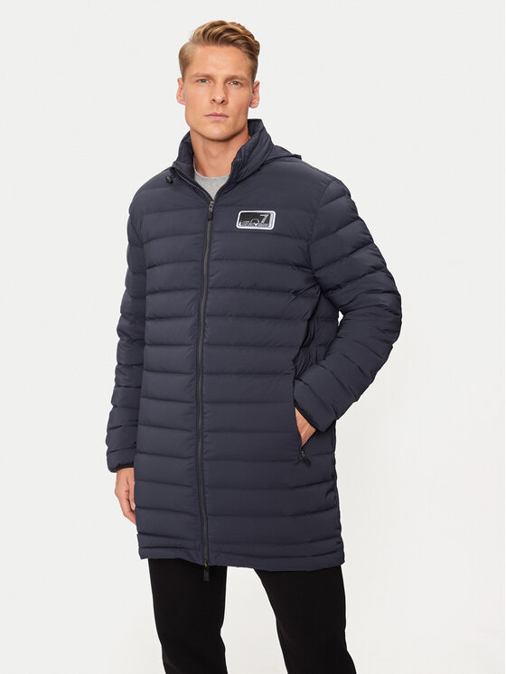 

Пуховик стандартного кроя 6DPK12 PNHAZ 1562 Ea7 Emporio Armani, синий