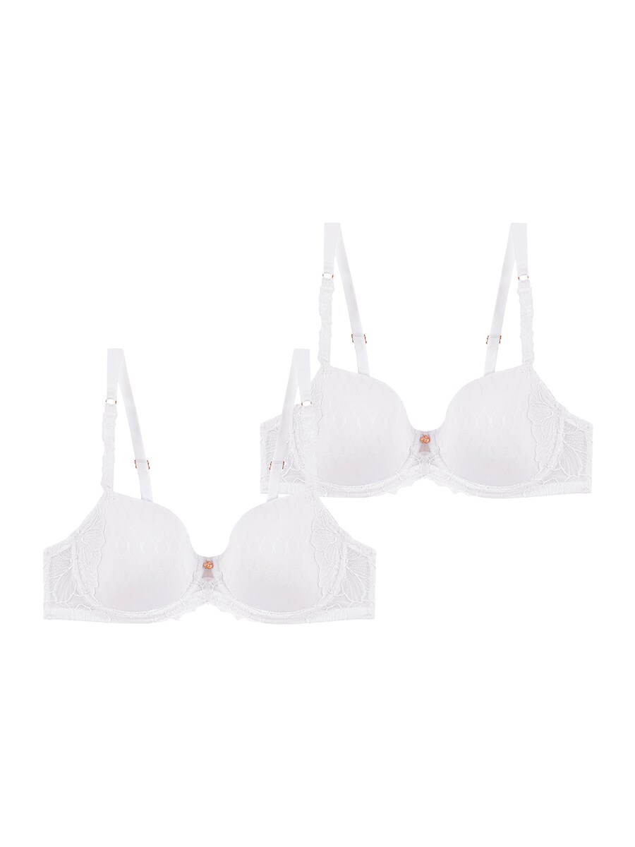 

Бюстгальтер на косточках TRIUMPH Minimiser Bra Azalea Florale, белый