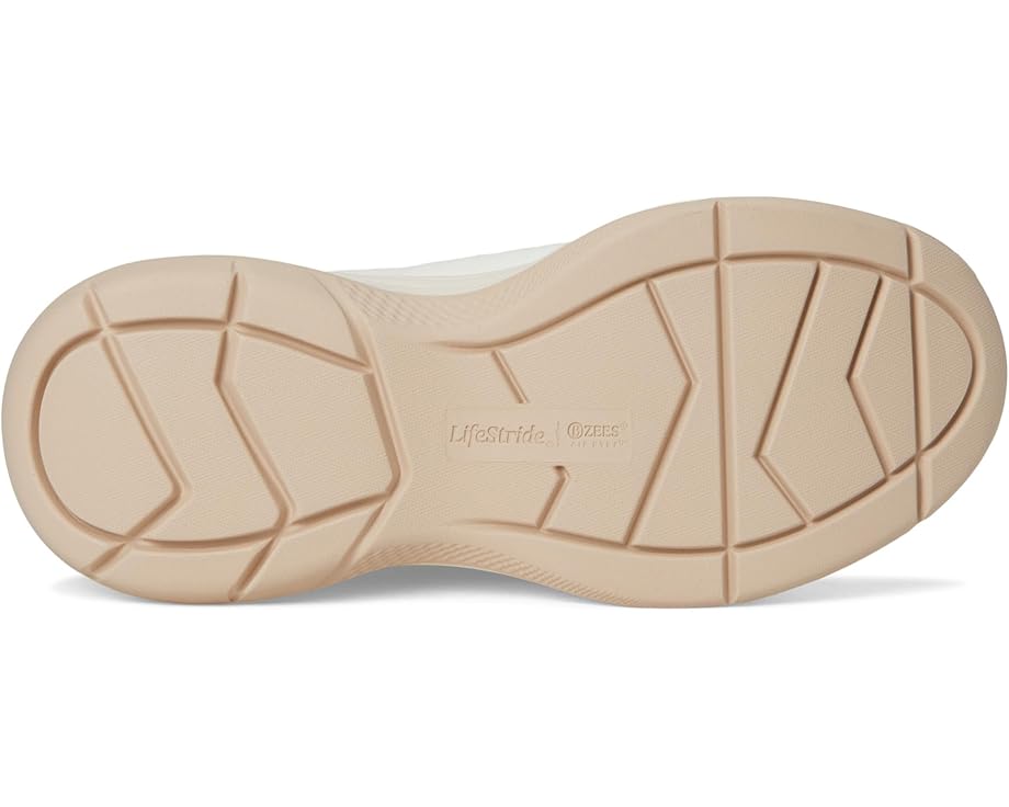 Кроссовки LifeStride Impact Slip On Shoes, цвет White/Peach Whip — фото 3