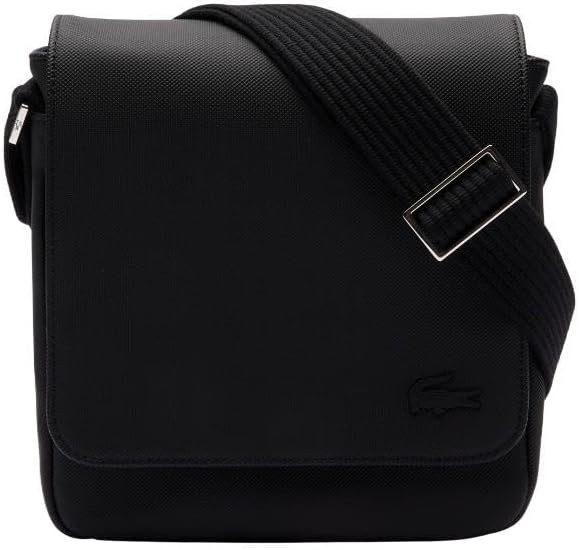 

Классическая сумка Lacoste с клапаном и перекрестным ремнем, Black Flap