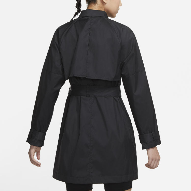 Футболка (WMNS) AS W Nike Sportswear TRND WVNS JKT Jacket WR TRNC Black — фото 4