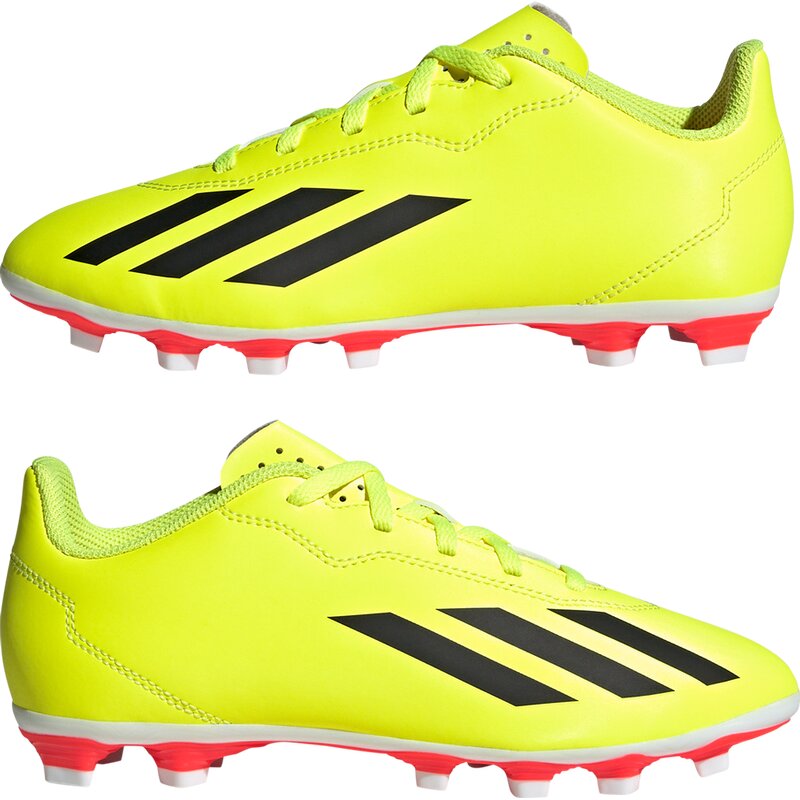 Футбольные бутсы для игры на траве x crazyfast club fxg Adidas, мультиколор — фото 4