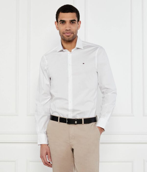 

Рубашка Slim fit Tommy Hilfiger, белый
