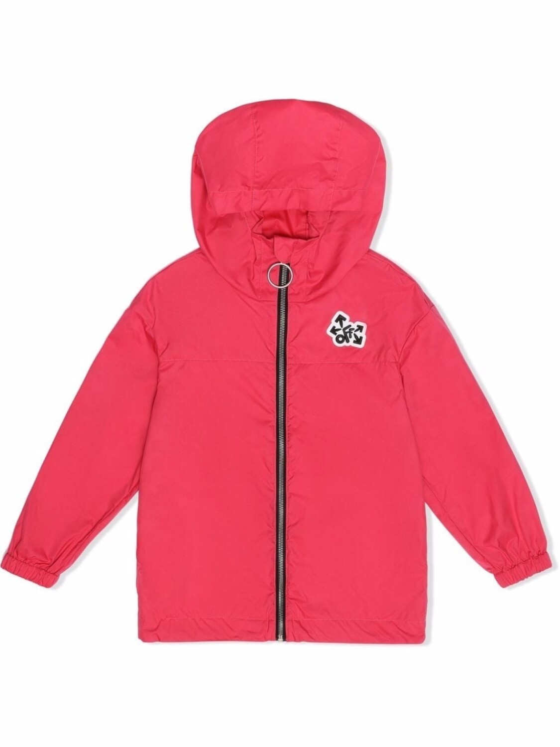 

Плащ с логотипом Arrows Off-White Kids, розовый