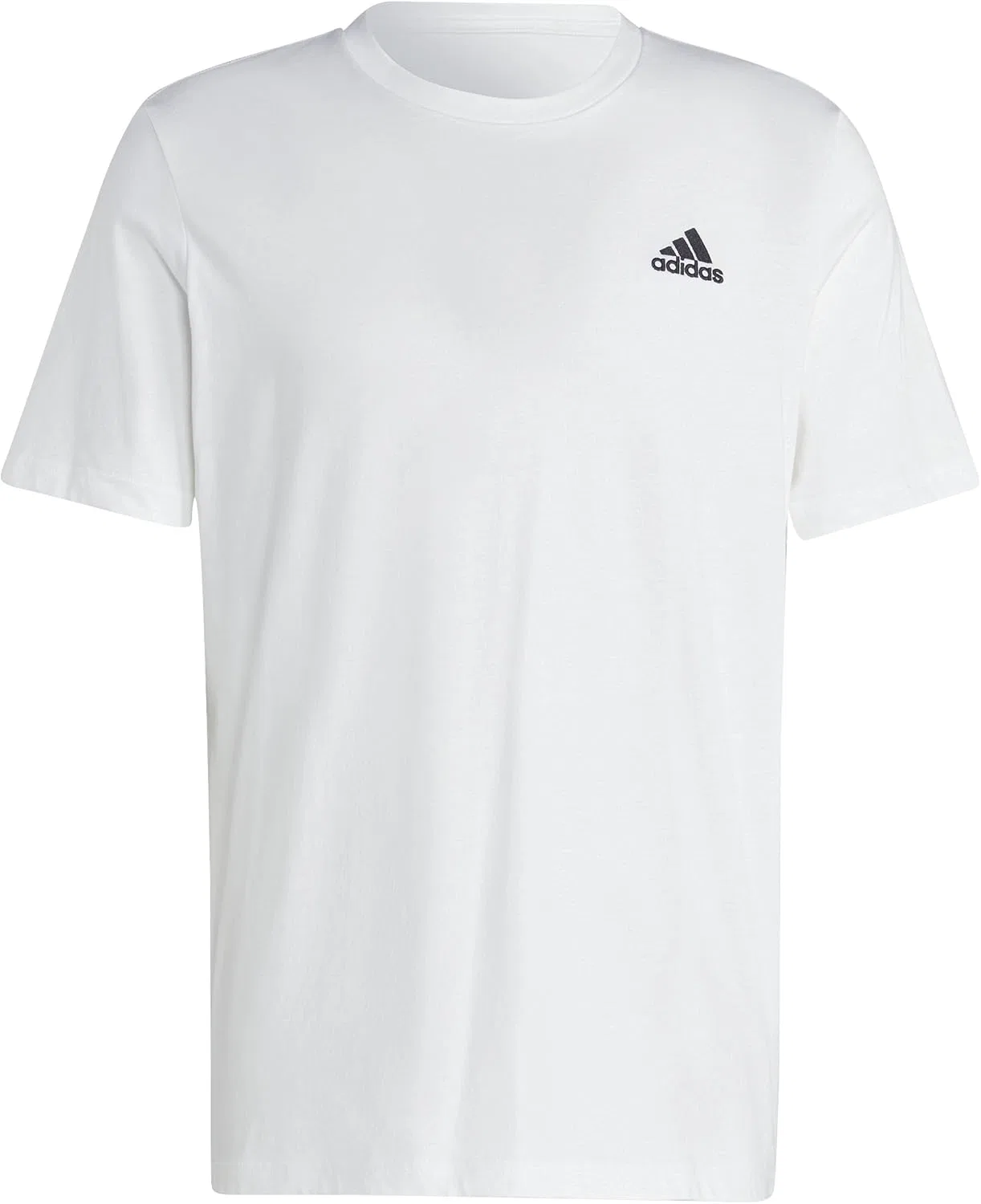 Футболка с логотипом Adidas, белый — фото 3