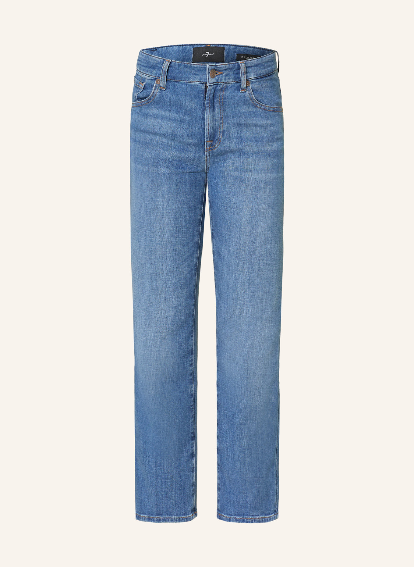 

Прямые джинсы Calie 7 For All Mankind, мультиколор