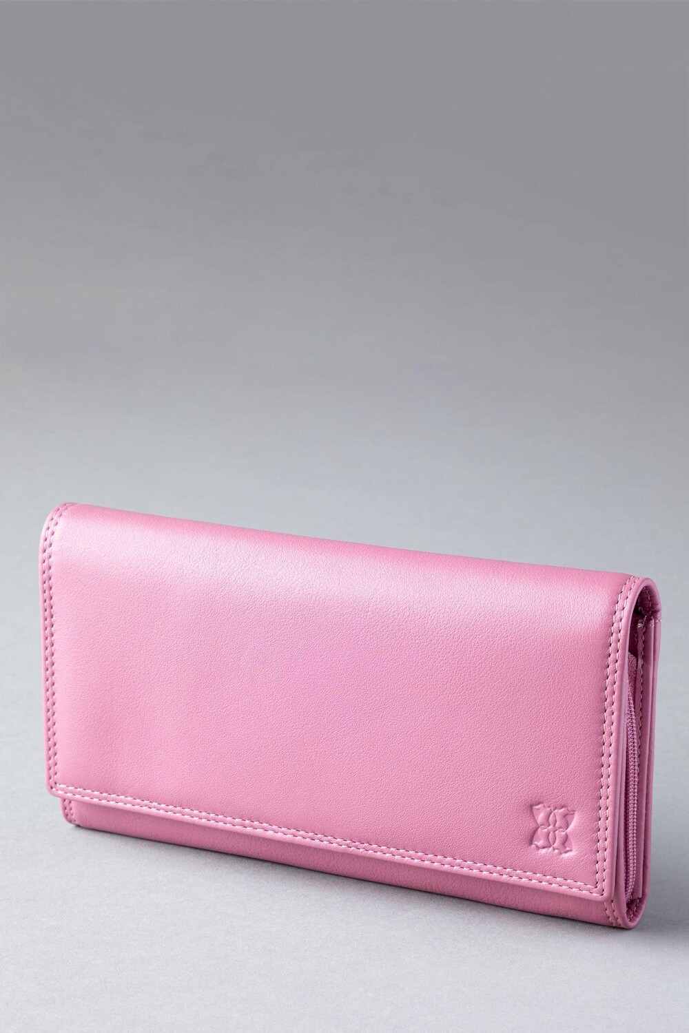 

Большой кожаный кошелек Lakeland Lakeland Leather, розовый