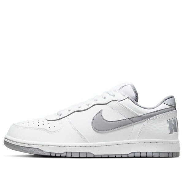 

Кроссовки big low 'white wolf grey' Nike, белый