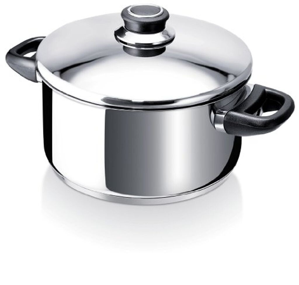 

Beka Сотейник С КРЫШКОЙ ПОЛО 16 СМ кастрюля с крышкой, нержавеющая сталь, диаметр 16 см, подходит для индукционных плит Beka Cookware