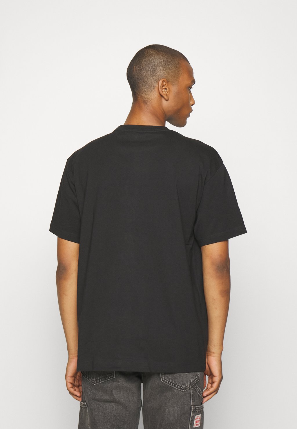 

Базовая футболка OVERSIZED 2-PACK Weekday, черный