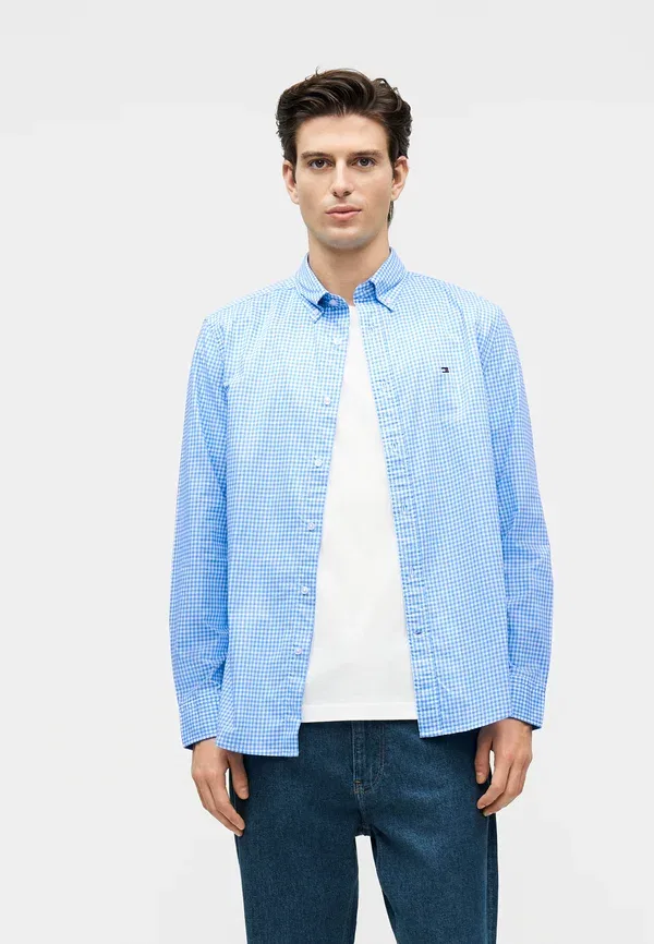 Рубашка Tommy Hilfiger Core Essentials, синяя