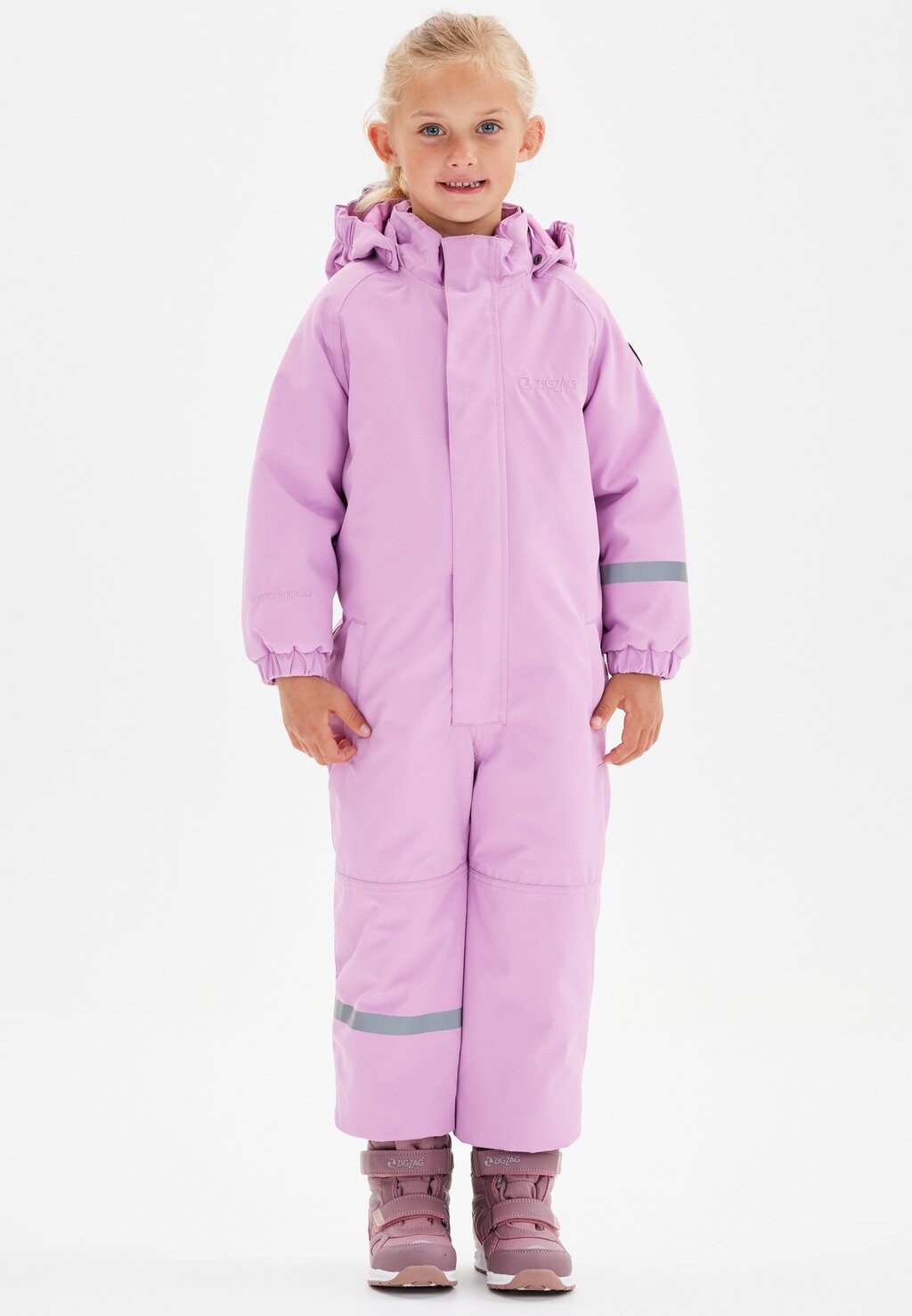 

Комбинезон зимний VALLY COVERALL W-PRO ZIGZAG, розовый