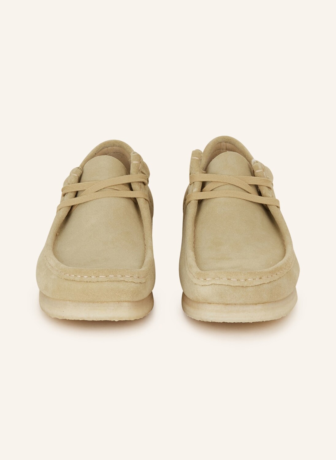 Ботинки wallabee дезерты Clarks ORIGINALS, светло-коричневый — фото 3
