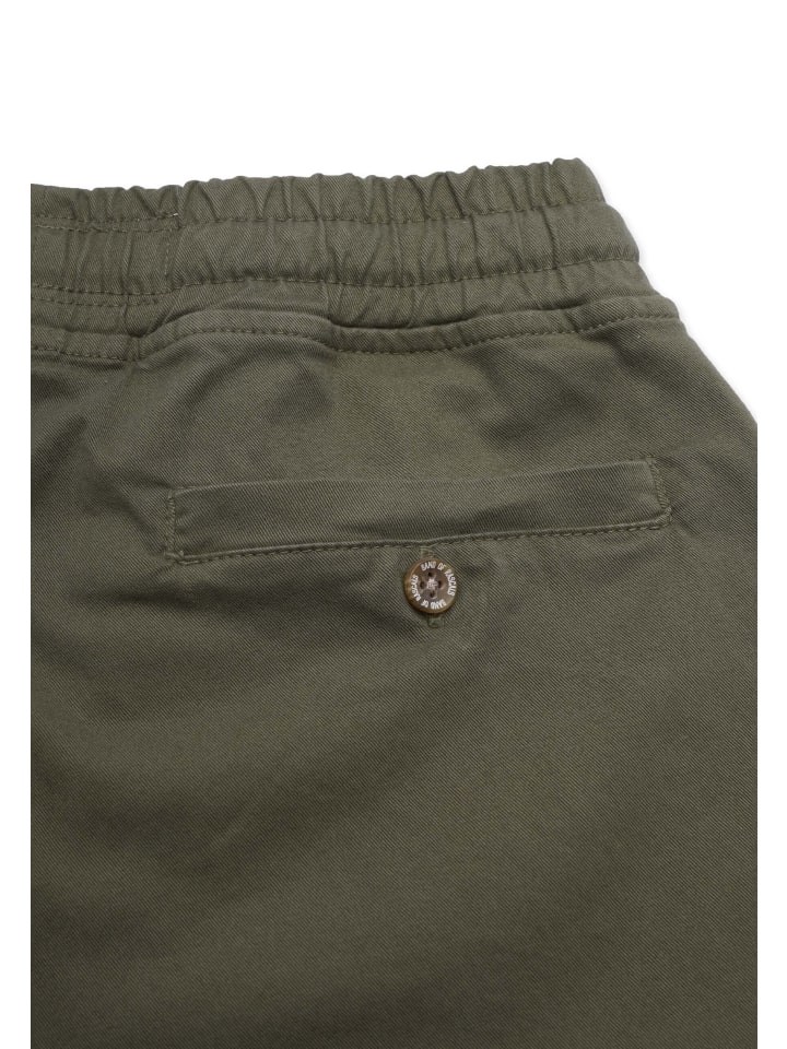 Тканевые брюки  Cargo Baggy  Band of Rascals, цвет dark-olive — фото 3
