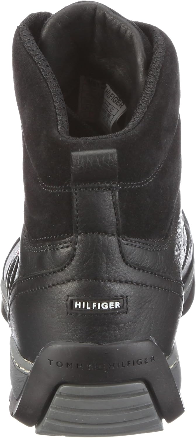 Мужские низкие кроссовки Tommy Hilfiger, Black Schwarz Black — фото 3