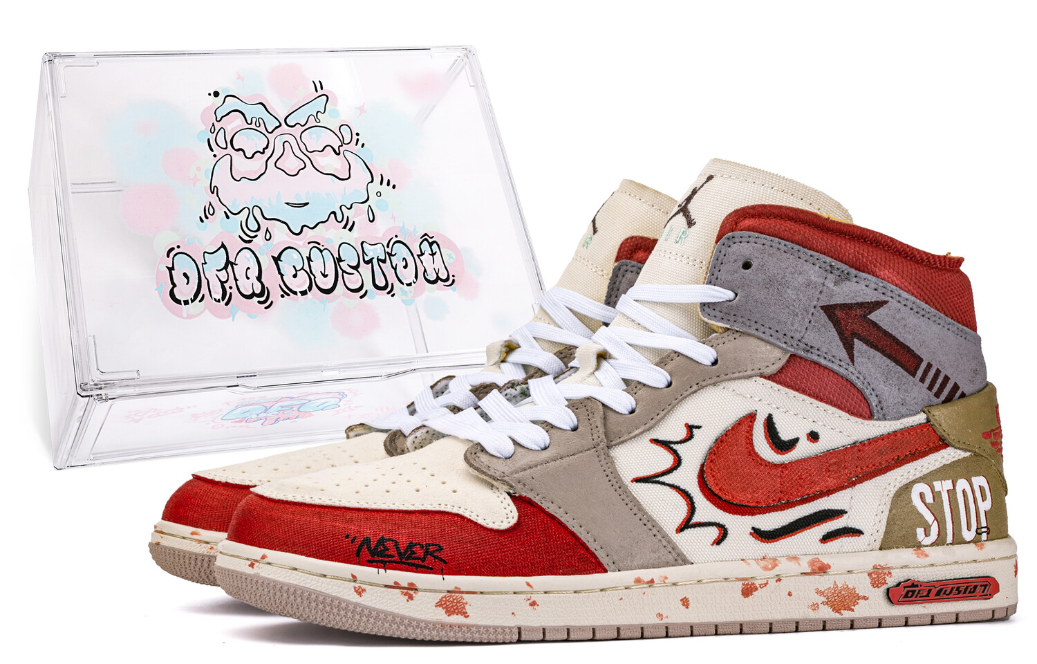 

Jordan Air Jordan 1 винтажные баскетбольные кроссовки мужские, Dusty Red
