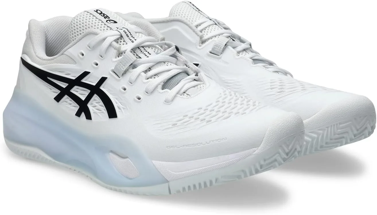 Мужские кроссовки ASICS Gel-Resolution X Clay, белый/черный — фото 4