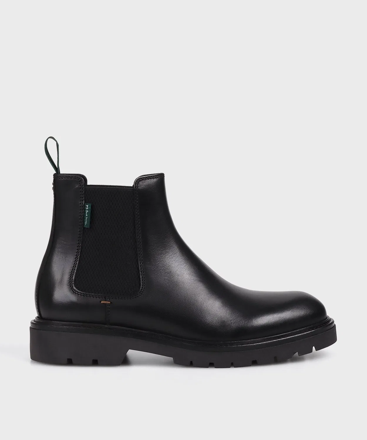 Челси-ботинки с контрастной отделкой Paul Smith XENO, португальская кожа, чёрные