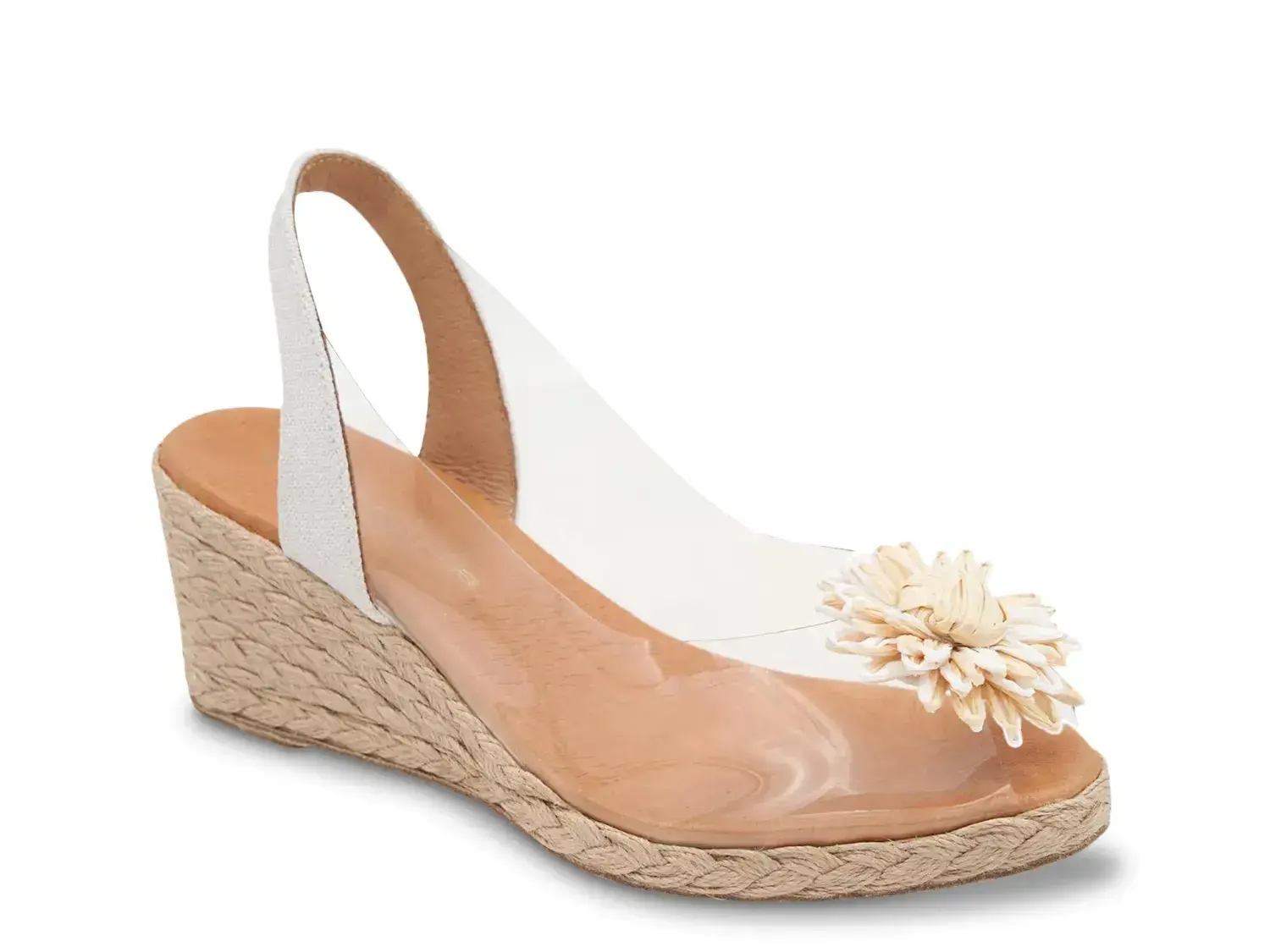 Aspen Espdarille Wedge Сандалии Andre Assous, White
