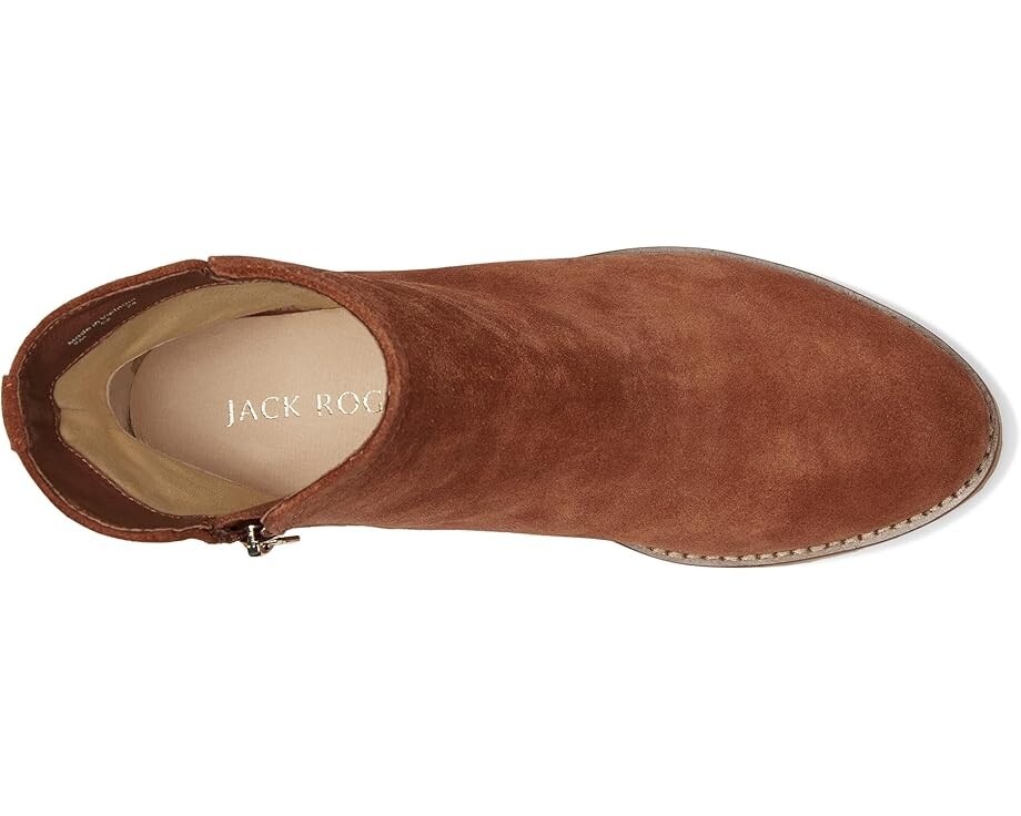 Ботинки Jack Rogers Newbury Bootie - Suede, цвет Sequoia — фото 2