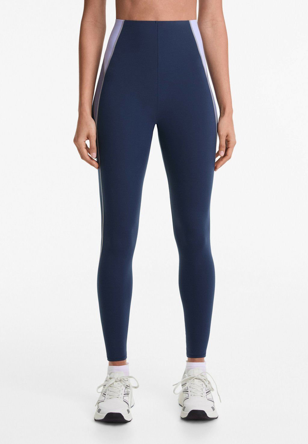 

Леггинсы REFLECTIVE COMPRESSIVE ANKLE-LENGTH OYSHO, цвет Mottled Dark Blue