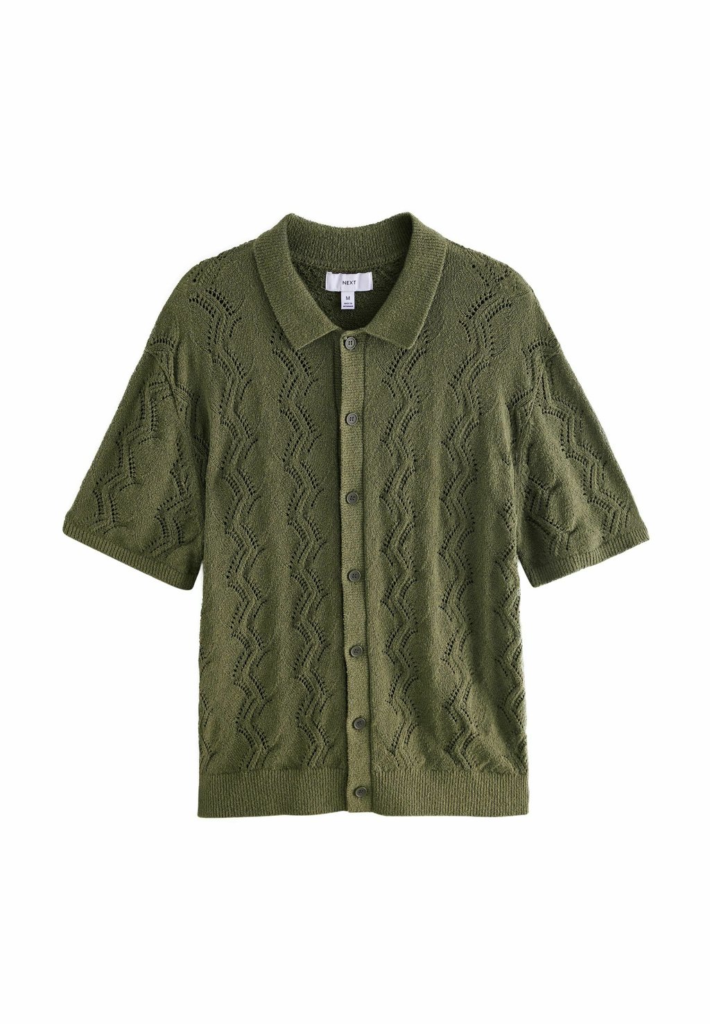 

Рубашка REGULAR FIT SHORT SLEEVE Next, зеленый