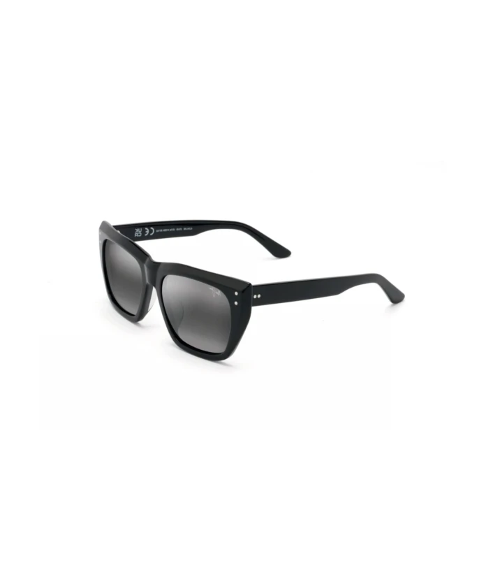 

Солнцезащитные очки в тропическом стиле Maui Jim, черный