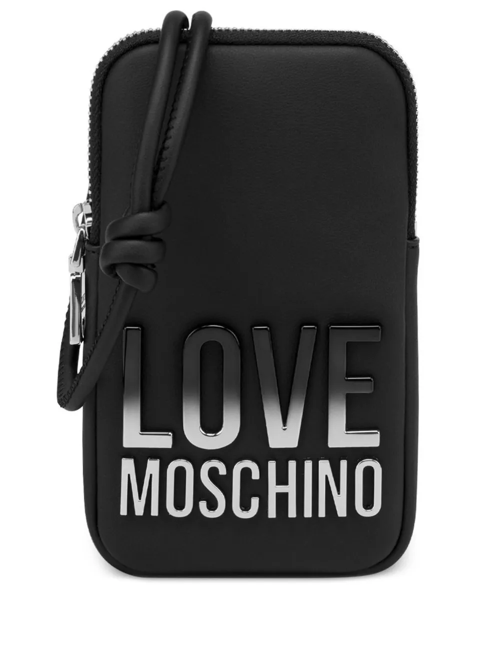 

Чехол для телефона с логотипом Love Moschino, черный