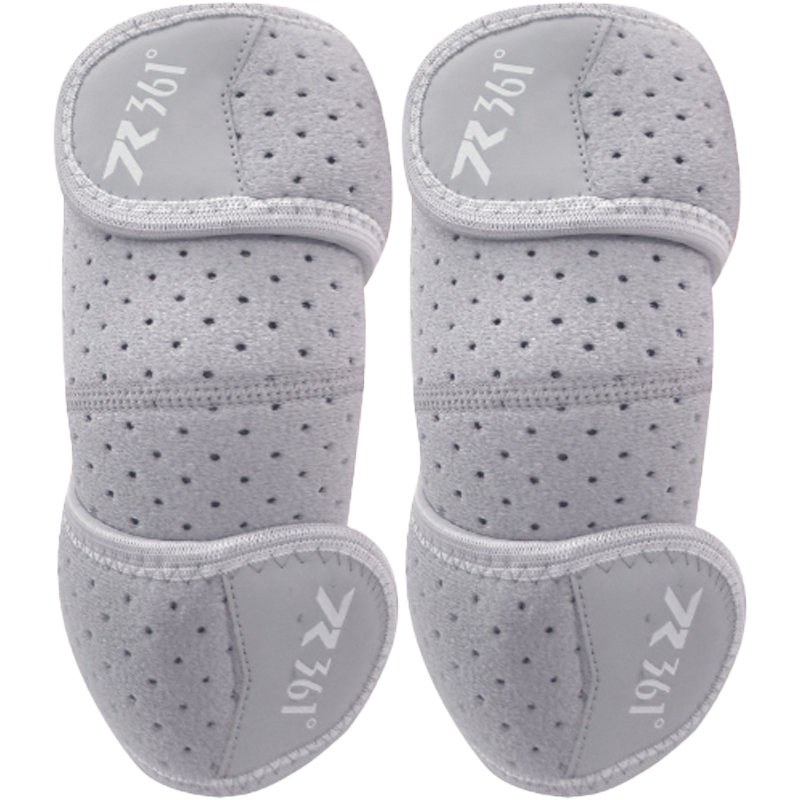 

361° Наколенник для тенниса, бадминтона и баскетбола Black Orange/Gray White Unisex