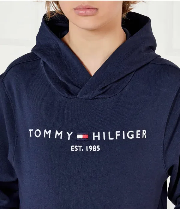 Толстовка regular fit Tommy Hilfiger, темно-синий — фото 4
