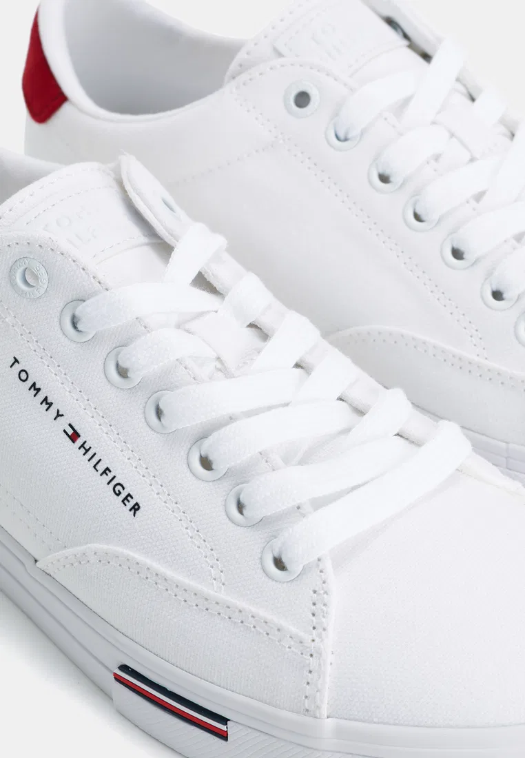 Кроссовки, на подошве с кантом, TH Mainline Tommy Hilfiger, белый — фото 4