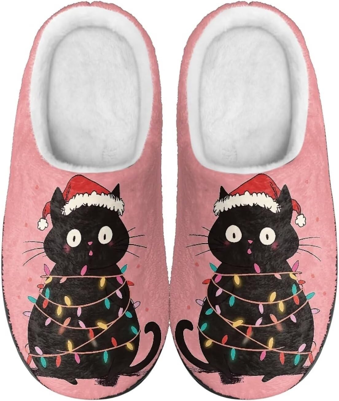 

Мужские и женские плюшевые тапочки, фланелевые теплые мягкие уютные тапочки, домашняя обувь для спальни/улицы, размеры 3-15 Zcfygdx, черный