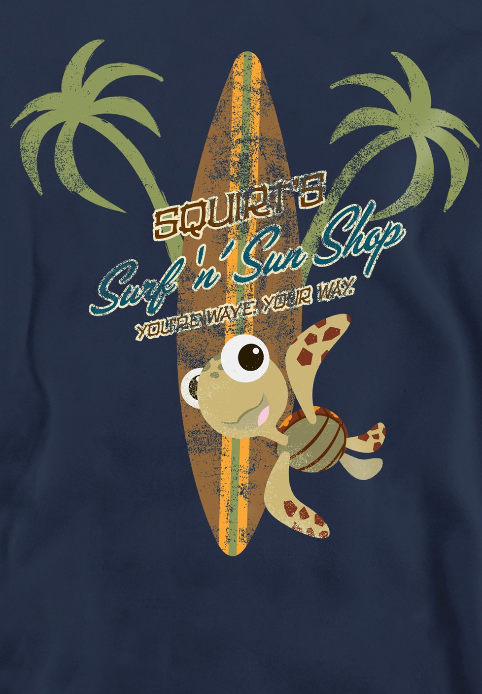 

Толстовка FINDING NEMO SURF N SUN SHOP PRINT Disney, темно-синий