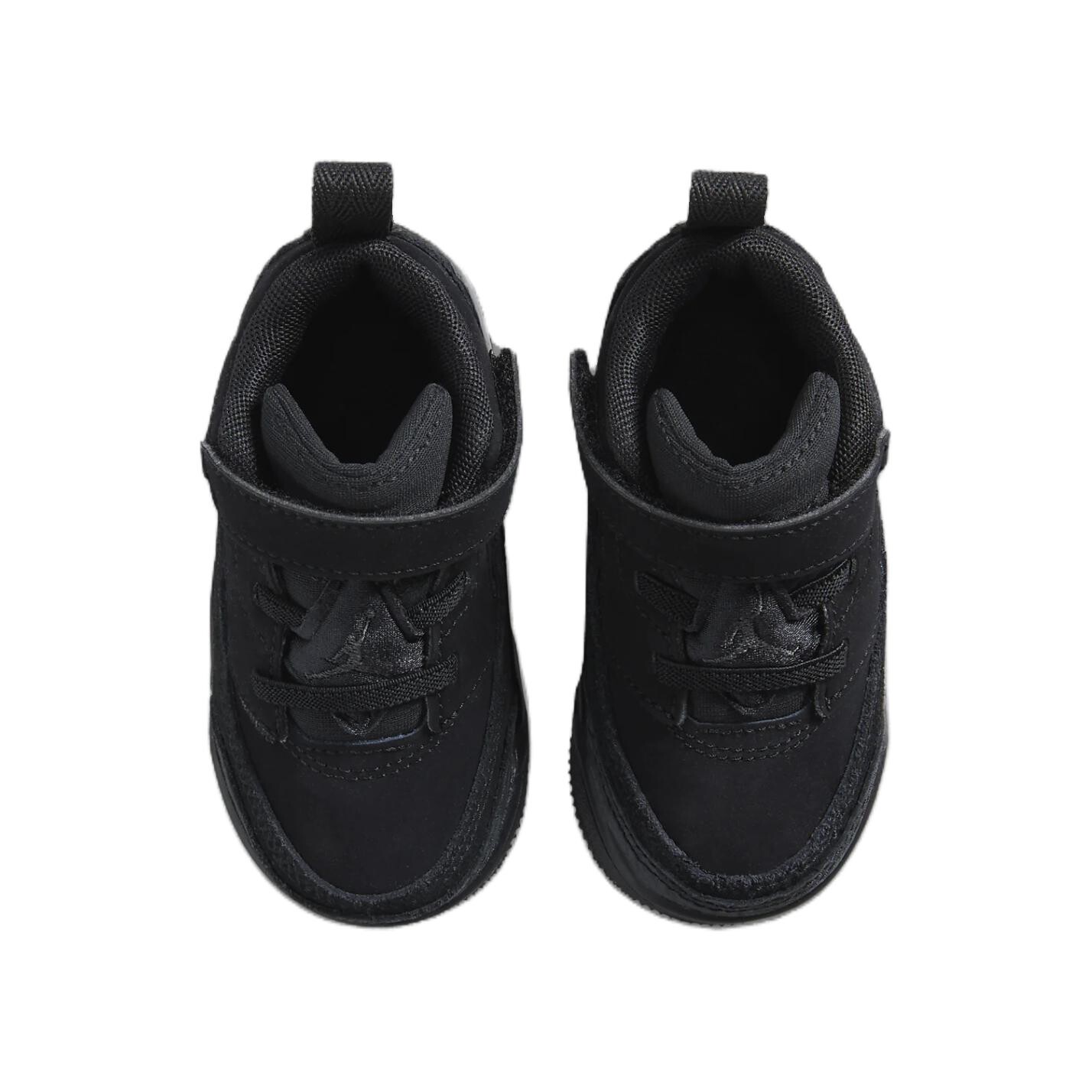 Кроссовки Jordan Spizike Toddler Shoes TD Low-top Black/dark Gray, черный/темно-серый/черный — фото 3