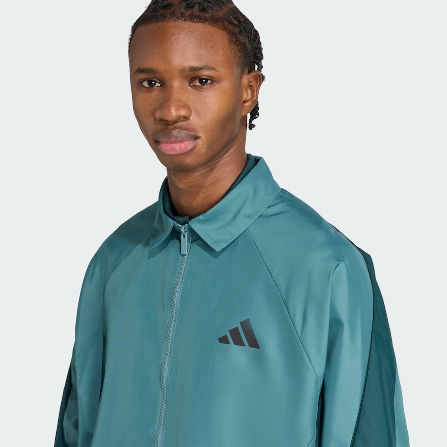 Тренировочная куртка ADIDAS SPORTSWEAR Stadium, Petrol — фото 4