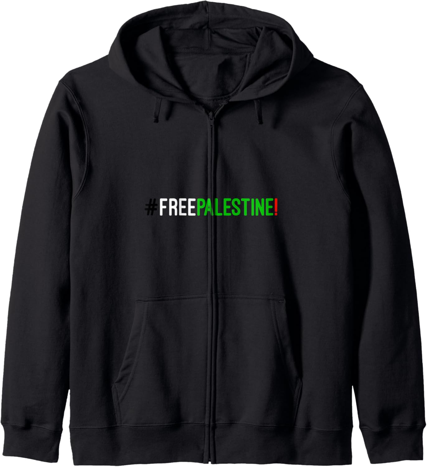 

Толстовка на молнии Free Palestine, черная #Freepalestine For Middle East Peace, Черный, Толстовка на молнии Free Palestine, черная #Freepalestine For Middle East Peace
