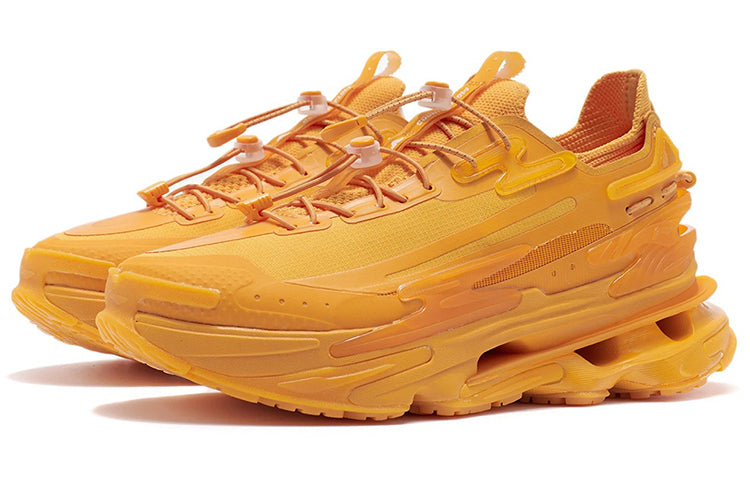 Кроссовки (WMNS) Li-Ning Countflow Wu Xing Xingshan 'Mango Yellow' — фото 3