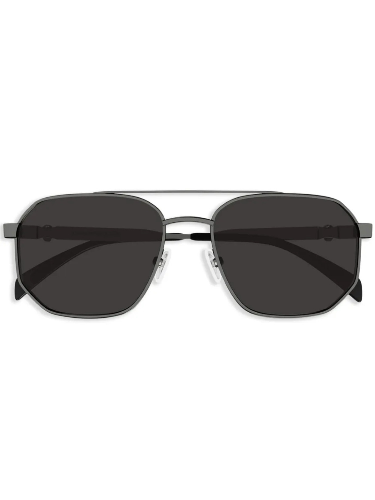 

Alexander McQueen Eyewear солнцезащитные очки AM0458S, серый