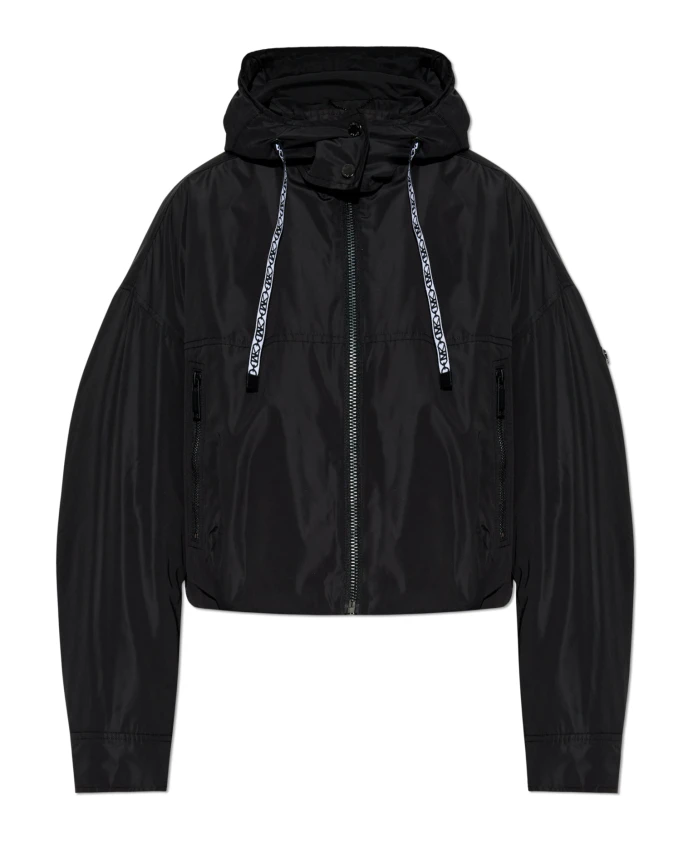 

Короткая куртка свободного кроя Michael Kors, черный