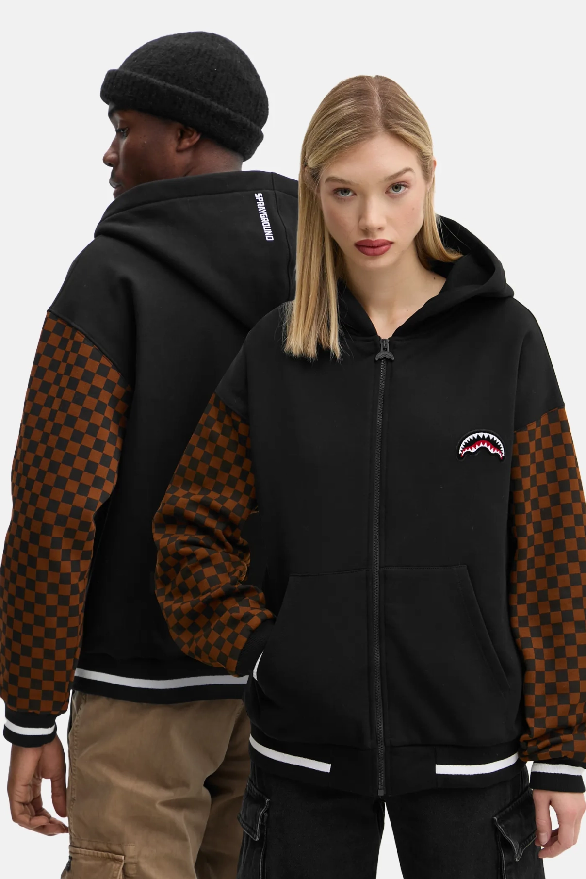 

Хлопковая толстовка Sprayground, черный