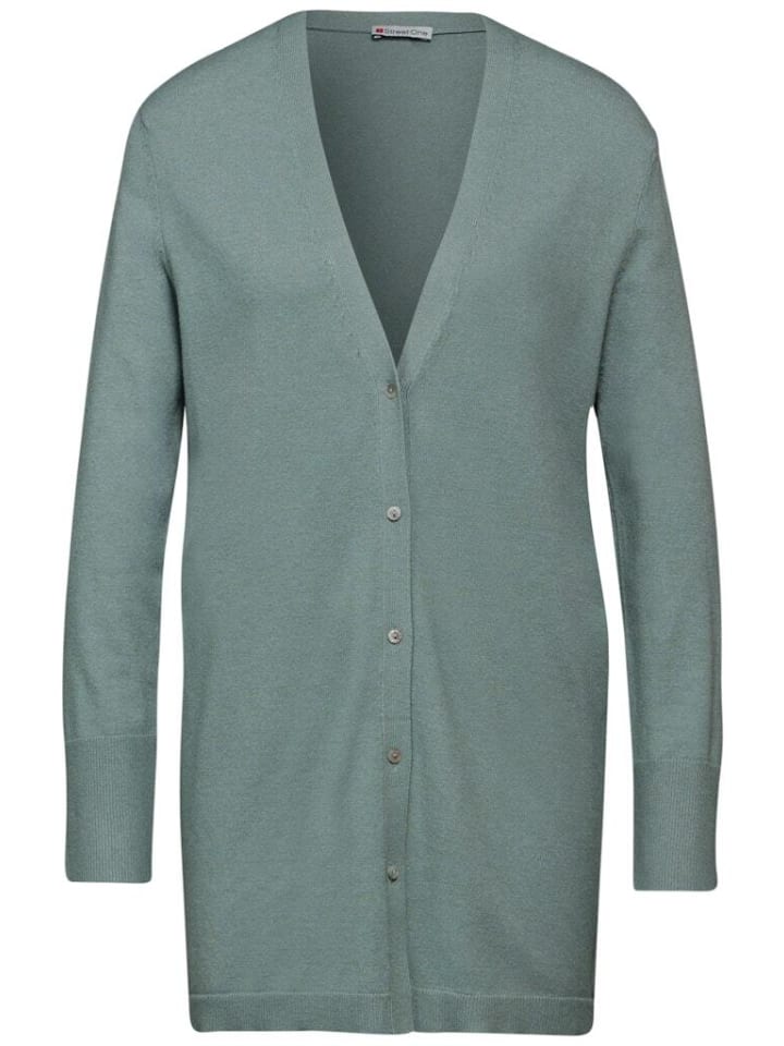 

Пуловер Street One Pullover, цвет steelwood blue melange