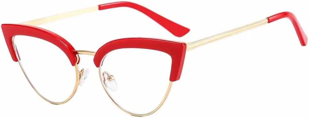 

Модные солнцезащитные очки «кошачий глаз» для женщин, ретро-очки серого цвета с толстой оправой, солнцезащитные очки для мужчин, защита от УФ-излучения UV400 VVTWSSW, Red Clear