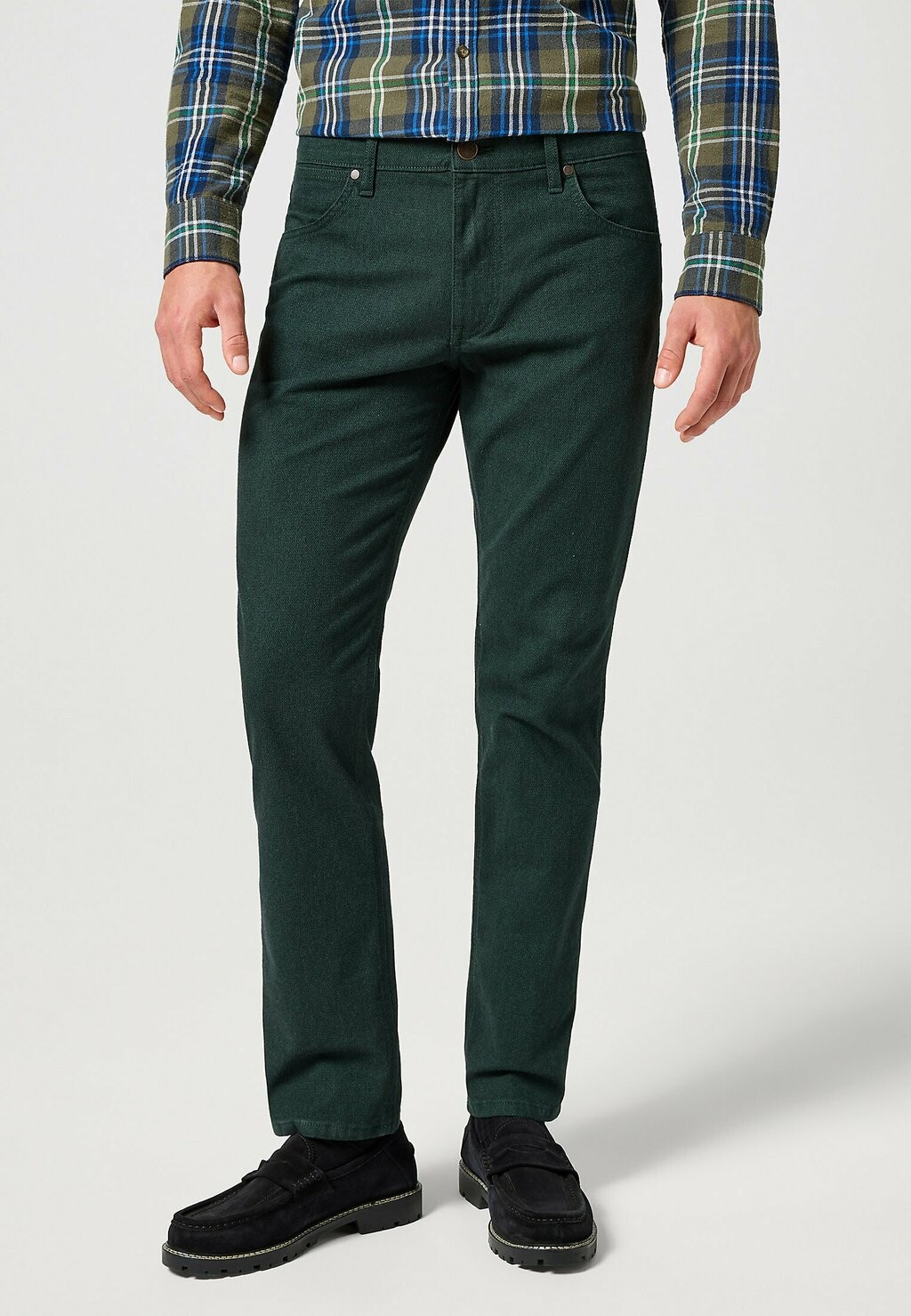 

Джинсы прямого кроя Wrangler, цвет Mottled Green