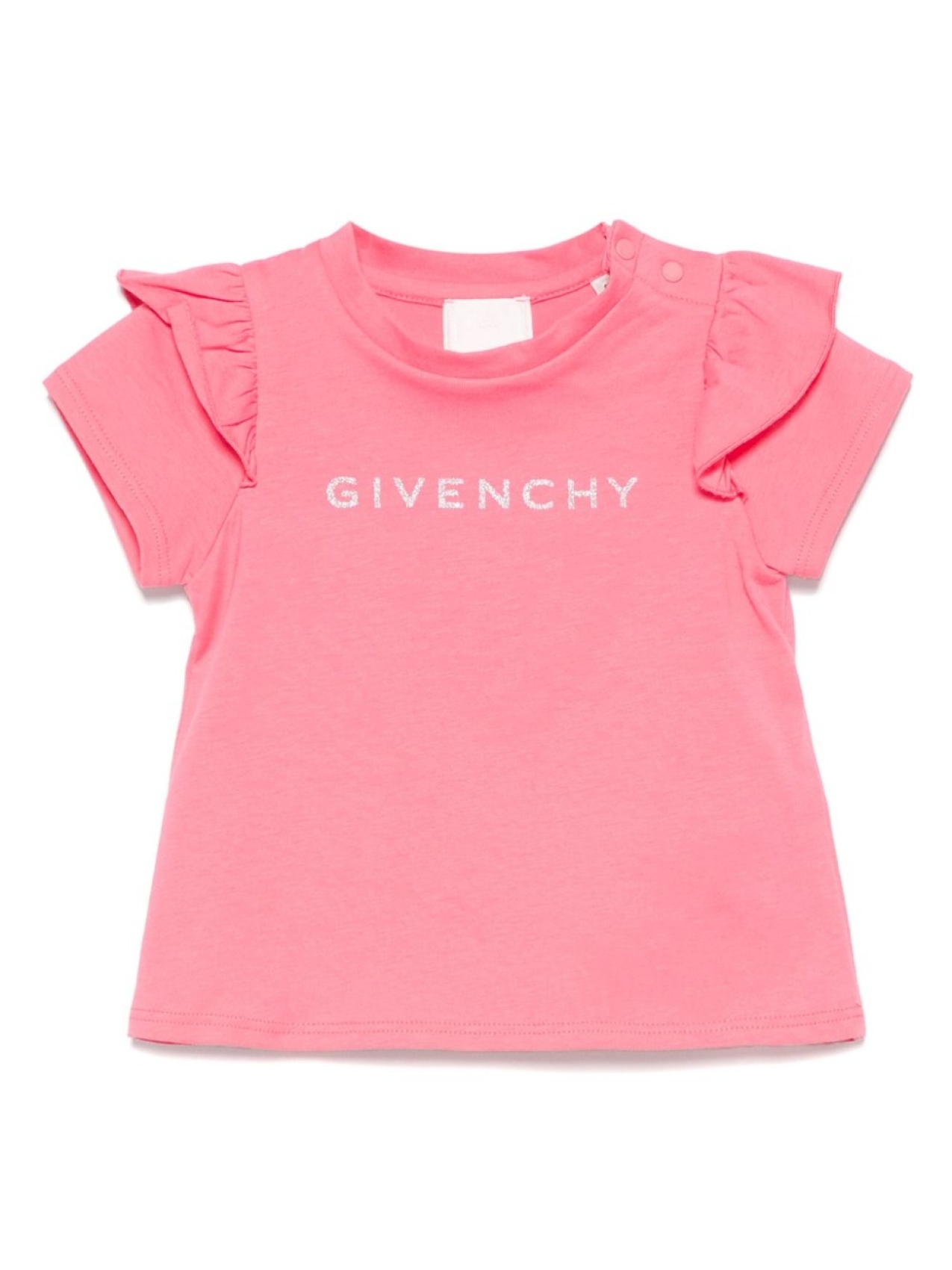 

Givenchy Kids футболка с логотипом, розовый