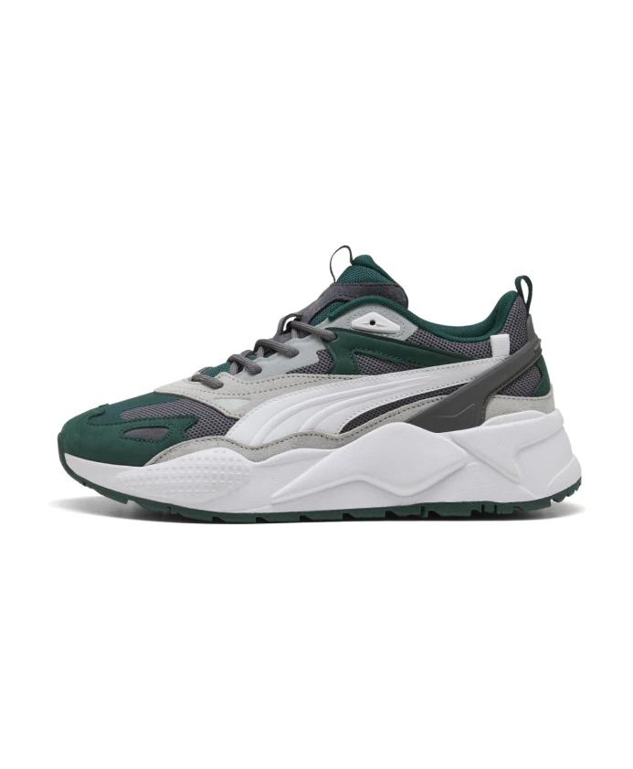 Кроссовки в стиле RSX Puma, зеленый — фото 3