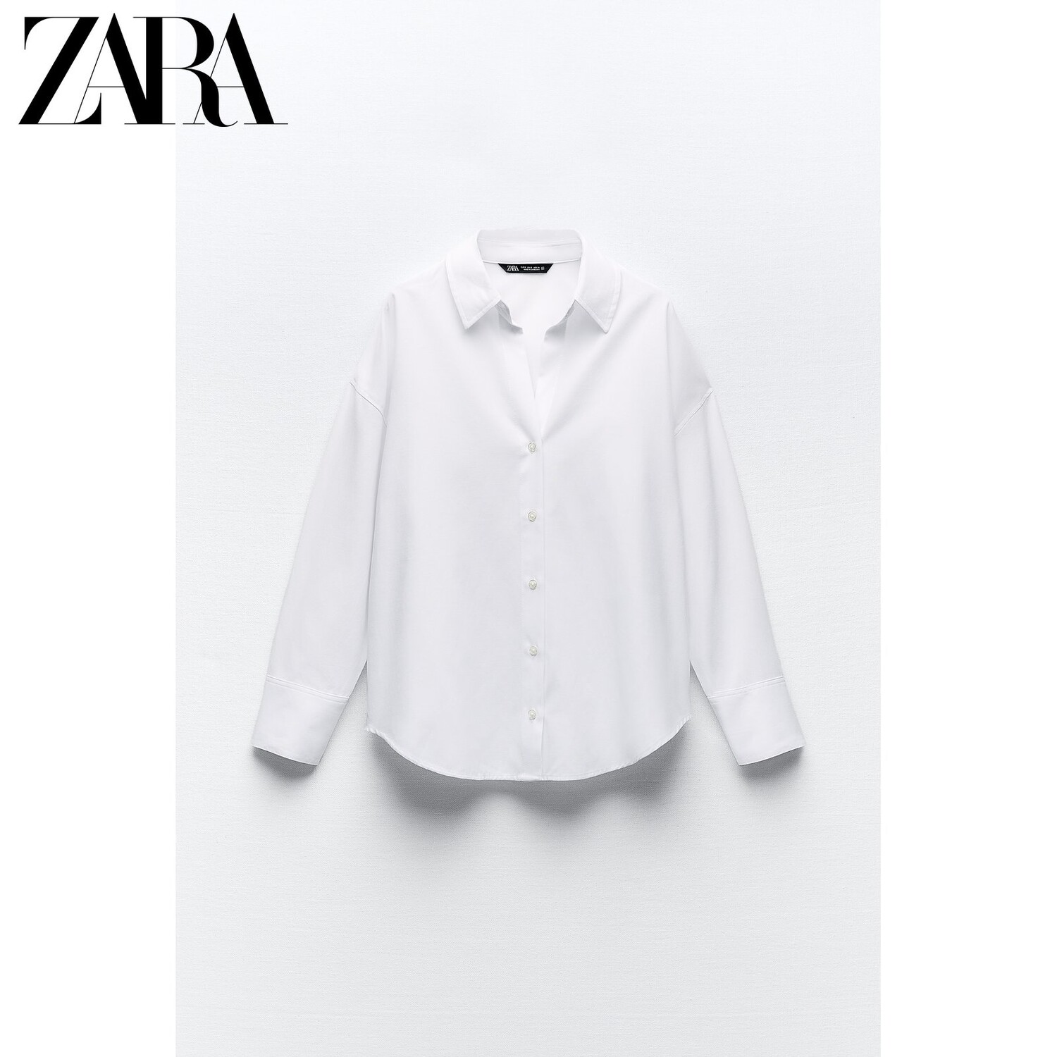 

Рубашка Zara Oxford, белый