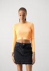 

Топ с длинными рукавами ONLEASY OPEN BACK Only, оранжевый